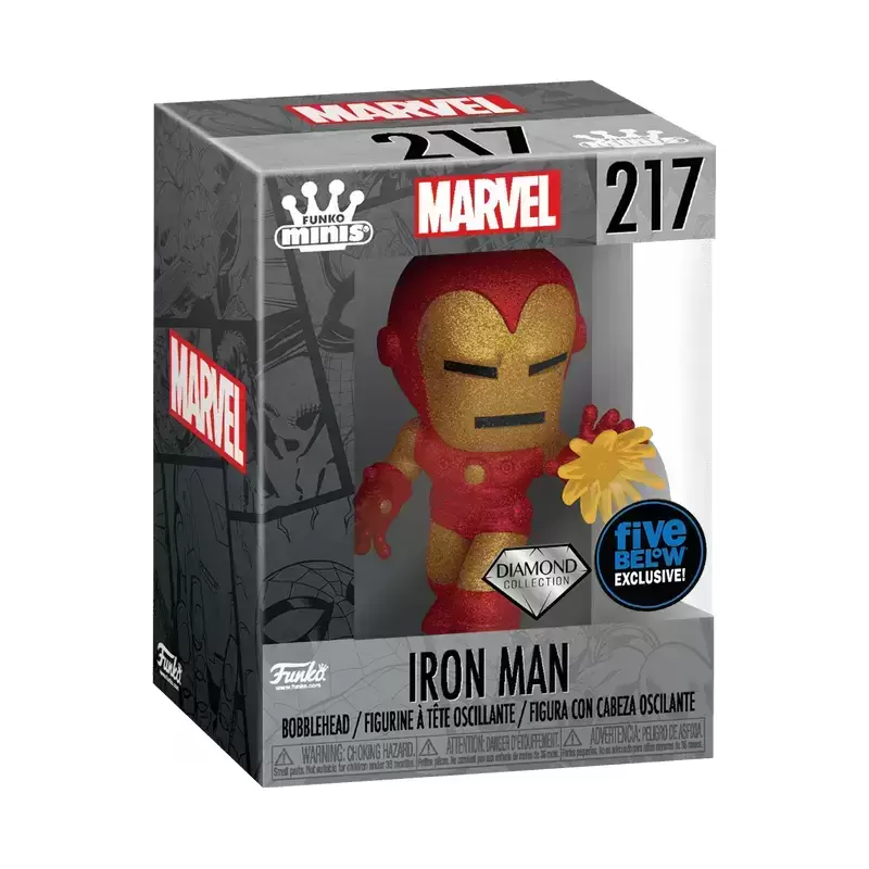Funko Minis - Marvel - Iron Man Diamond Collection