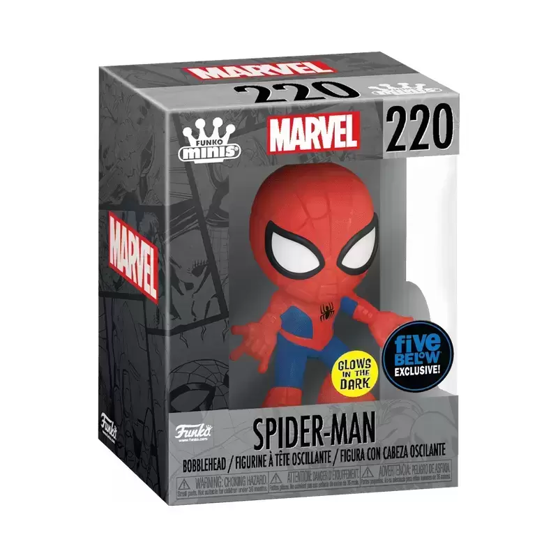 Funko Minis - Marvel - Spider-Man GITD