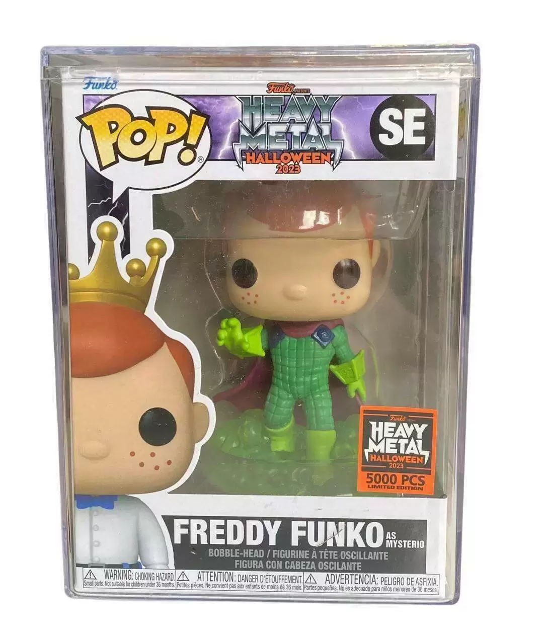 POP! Funko - Funko Heavy Metal Halloween 2023 - Freddy Funko As Mysterio