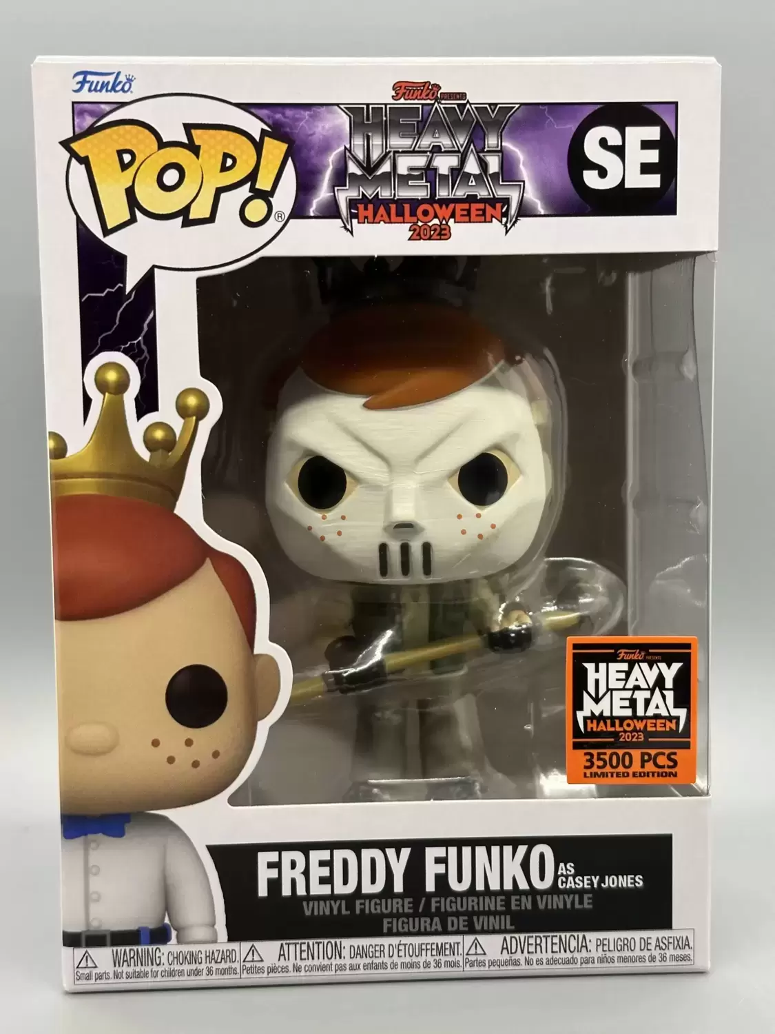 POP! Funko - Funko Heavy Metal Halloween 2023 - Freddy Funko As Casey Jones