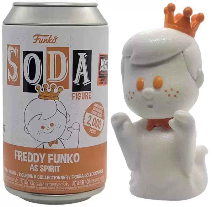 Vinyl Soda! - Freddy Funko as Spirit Iridescent Glitter