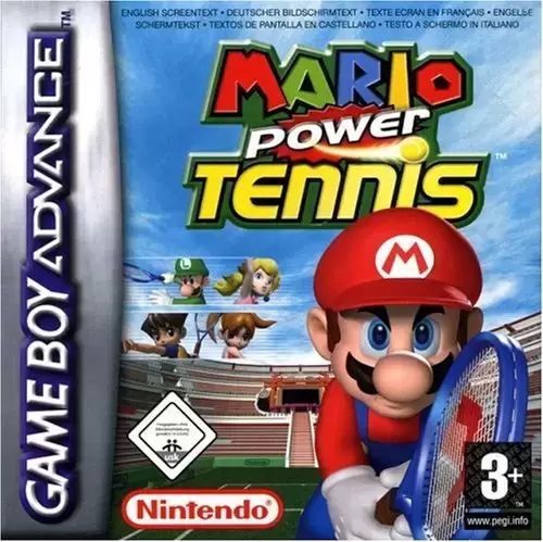 Jeux Game Boy Advance - Mario Power Tennis