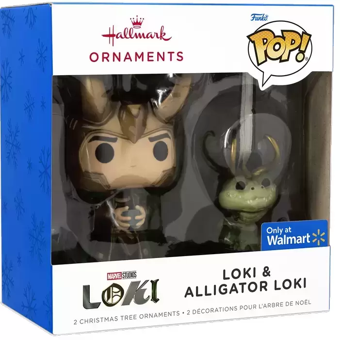Funko Ornaments - Marvel - Loki & Alligator Loki