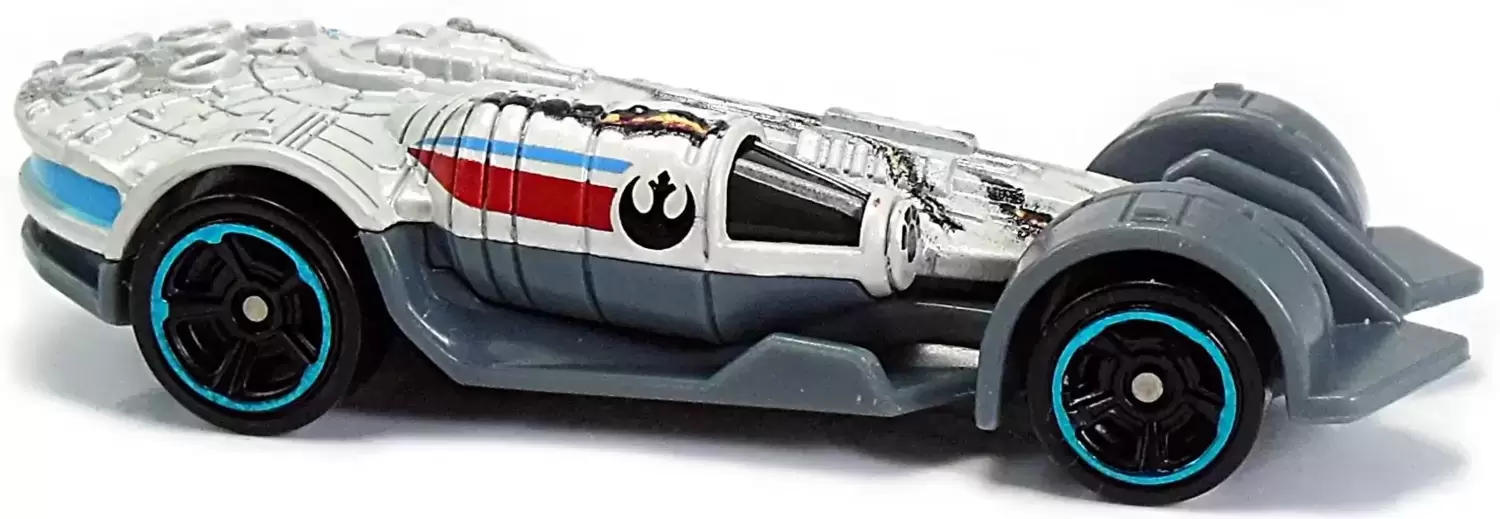 CarShips - Hot Wheels Star Wars - Millennium Falcon (Battle Damage)