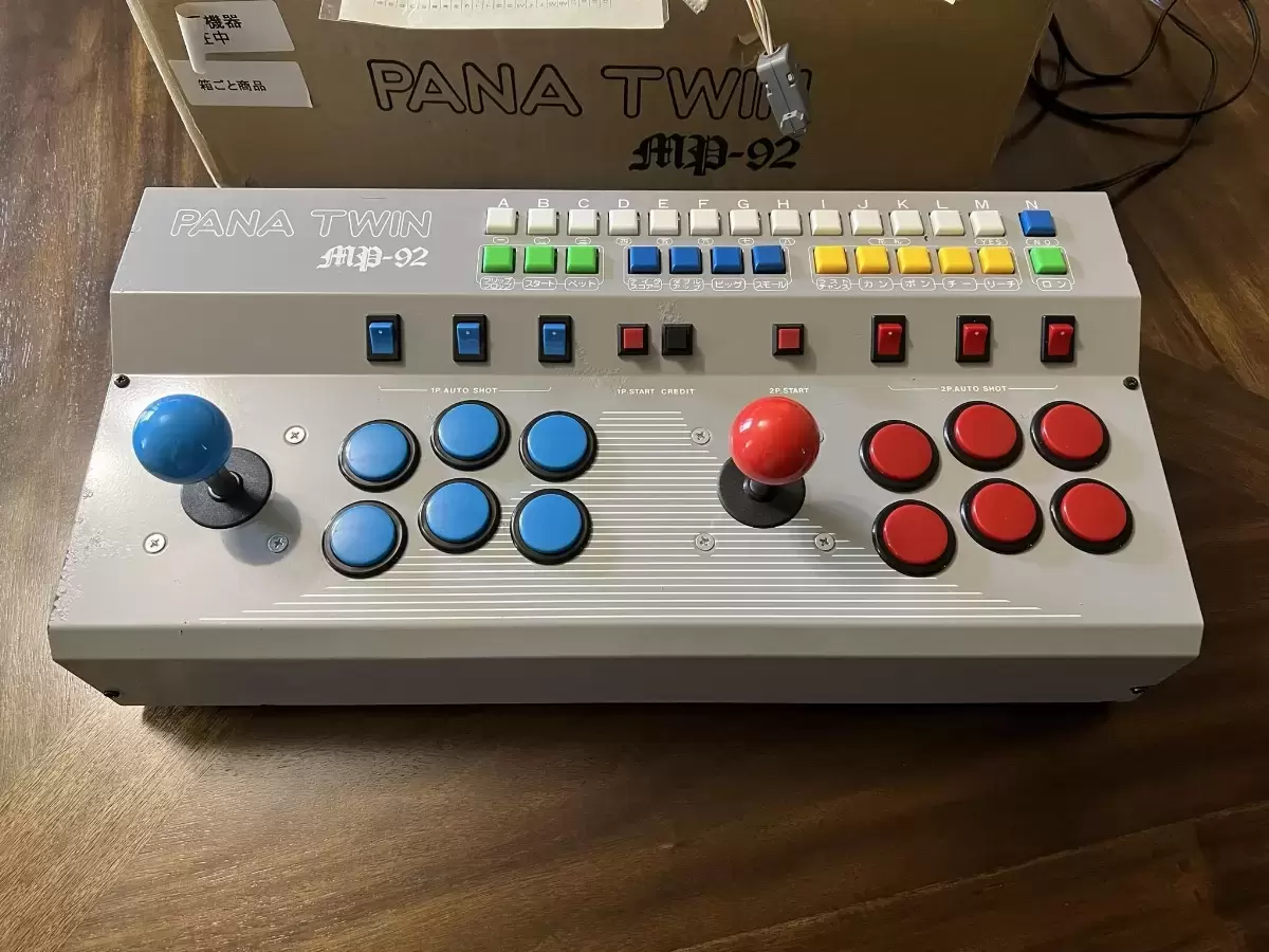 Arcade Stick - PANA Twin MP-92 Mahjong - Supergun