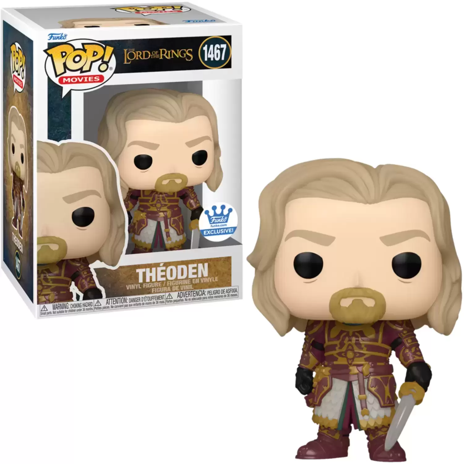 The Lord Of The Rings - Théoden - figurine POP 1467 POP! Movies