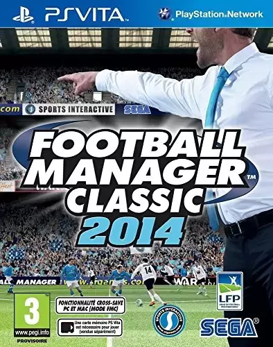 Jeux PS VITA - Football manager classic 2014