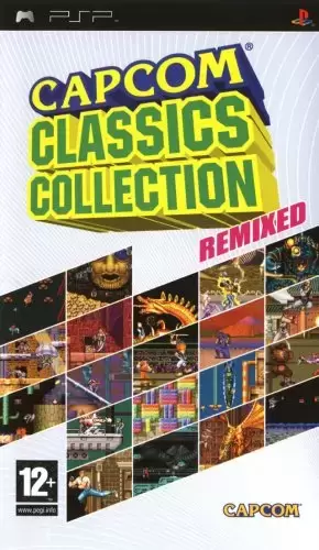 Jeux PSP - Capcom Classic Collection : Remixed