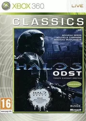 Jeux XBOX 360 - Halo 3 ODTS - Classics