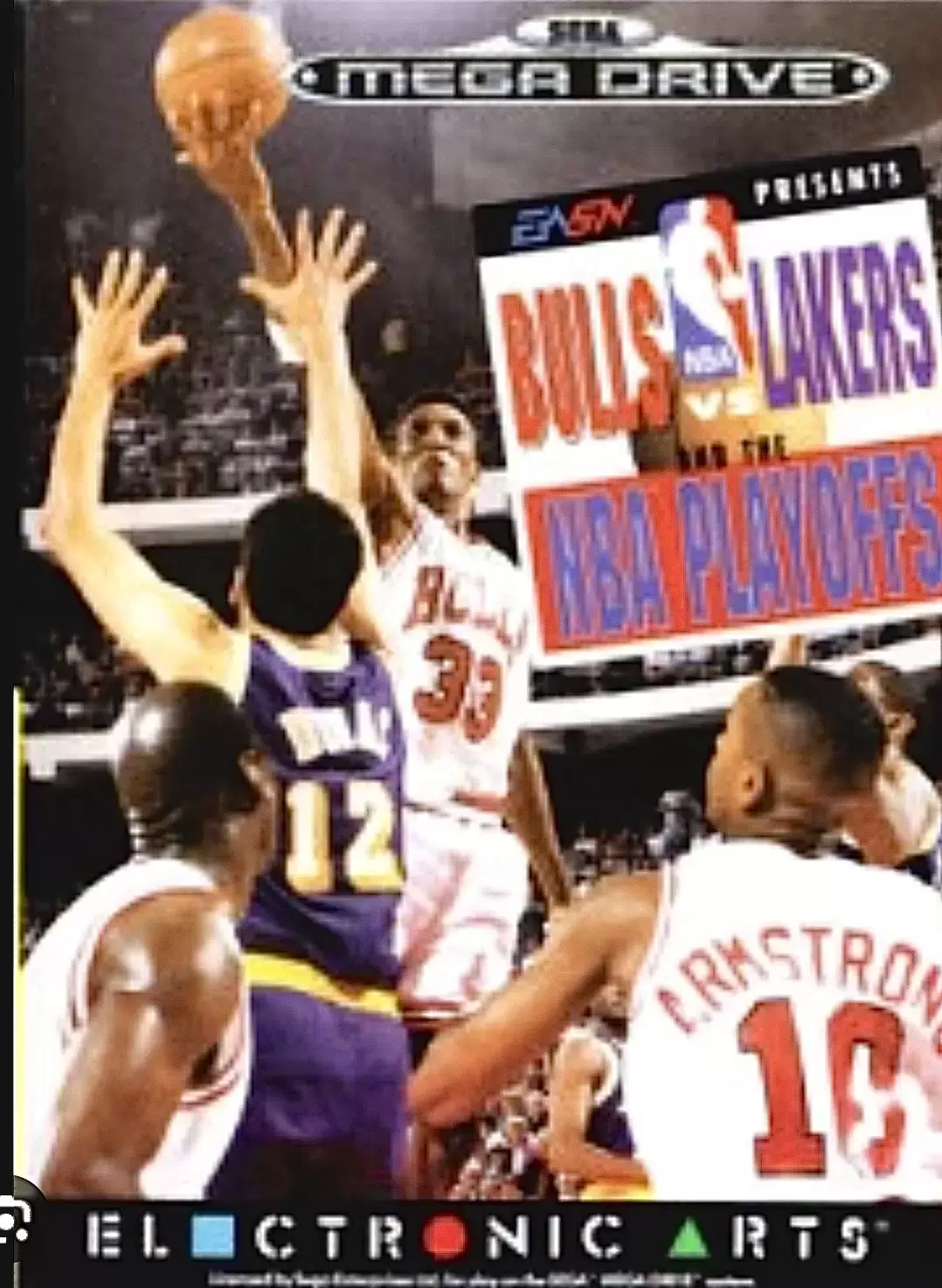 Sega Genesis Games - Bulls Vs Lakers
