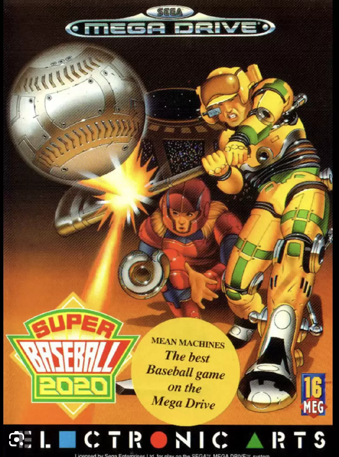 Jeux SEGA Mega Drive - Super Baseball 2020
