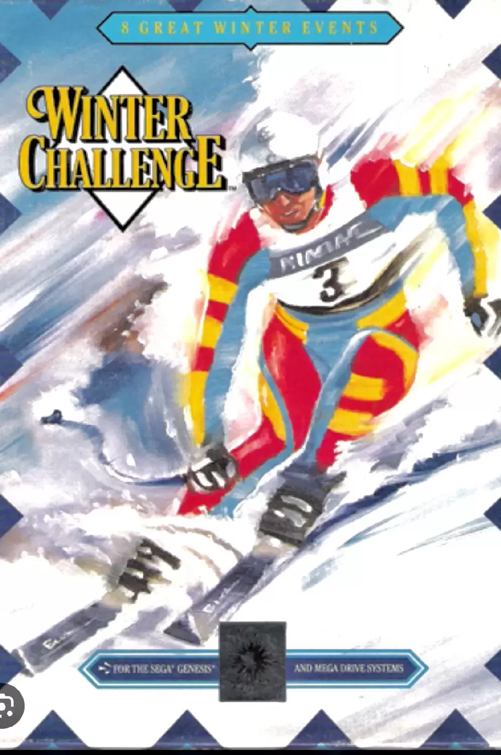 Sega Genesis Games - Winter Challenge