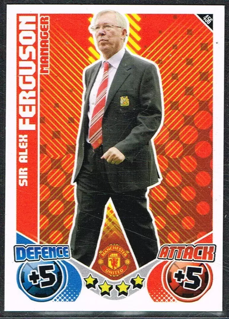 Match Attax - Premier League 2010/11 - Sir Alex Ferguson
