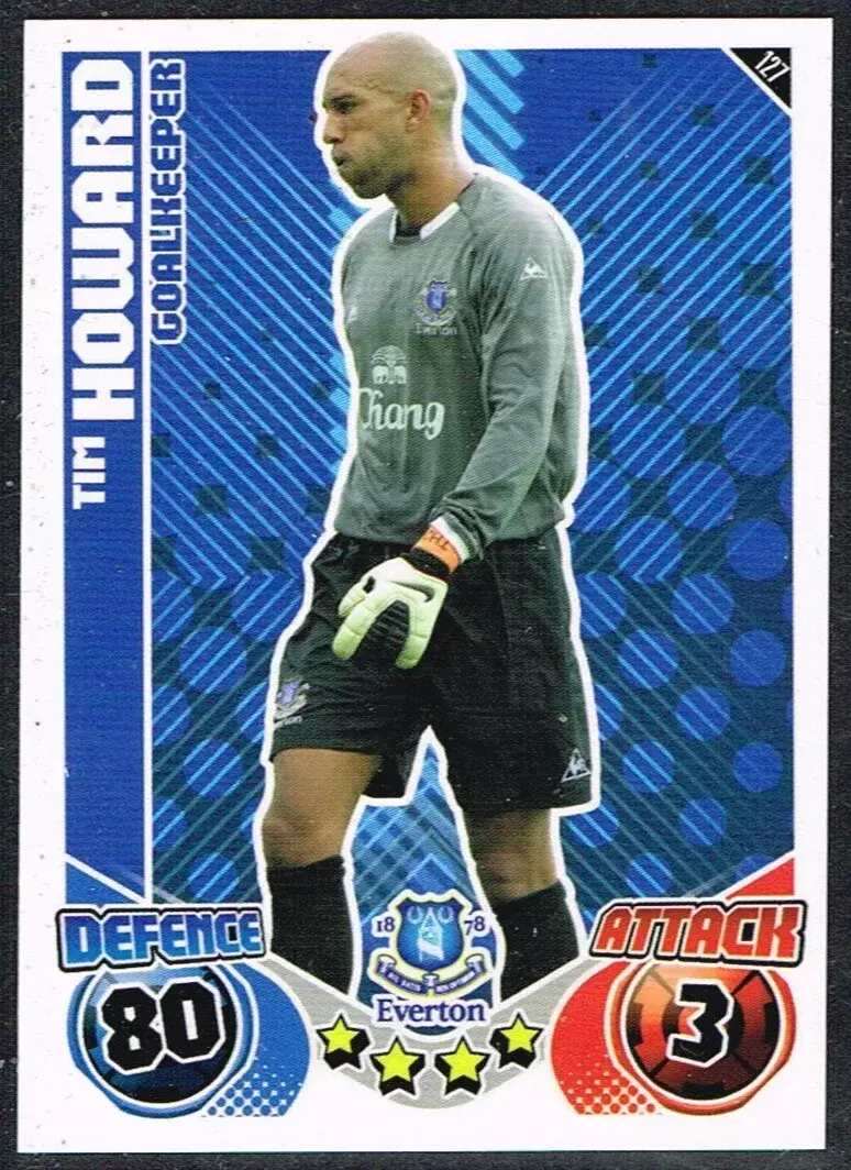 Match Attax - Premier League 2010/11 - Tim Howard - Everton