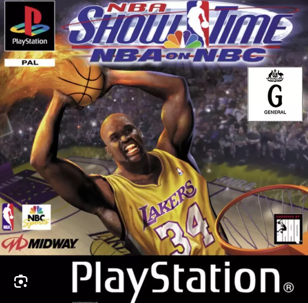 Playstation games - Nba Showtime Nba On Nbc