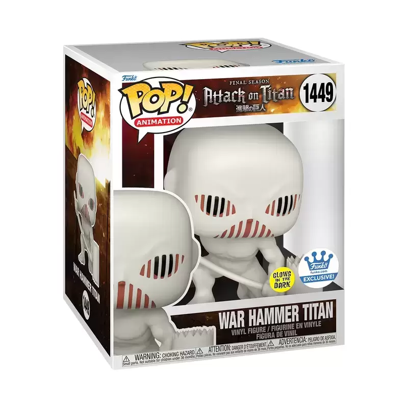 POP! Animation - Attack on Titan - War Hammer Titan 6\'\' GITD