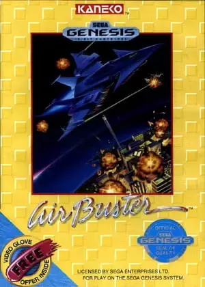 Jeux SEGA Mega Drive - Air Buster - Genesis