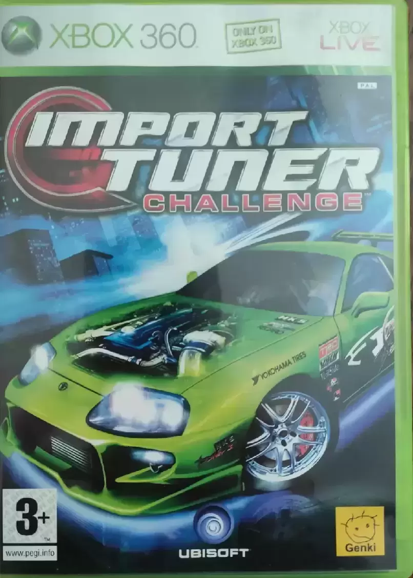 XBOX 360 Games - Import Tuner Challenge