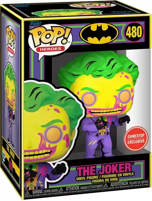 POP! Heroes - Batman - The Joker Blacklight