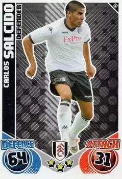 Match Attax - Premier League 2010/11 - Carlos Salcido - Fulham