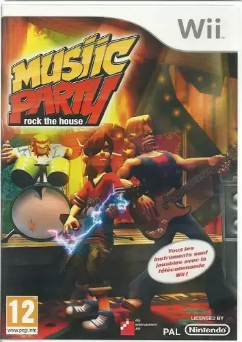 Jeux Nintendo Wii - Musiic Party Rock The House