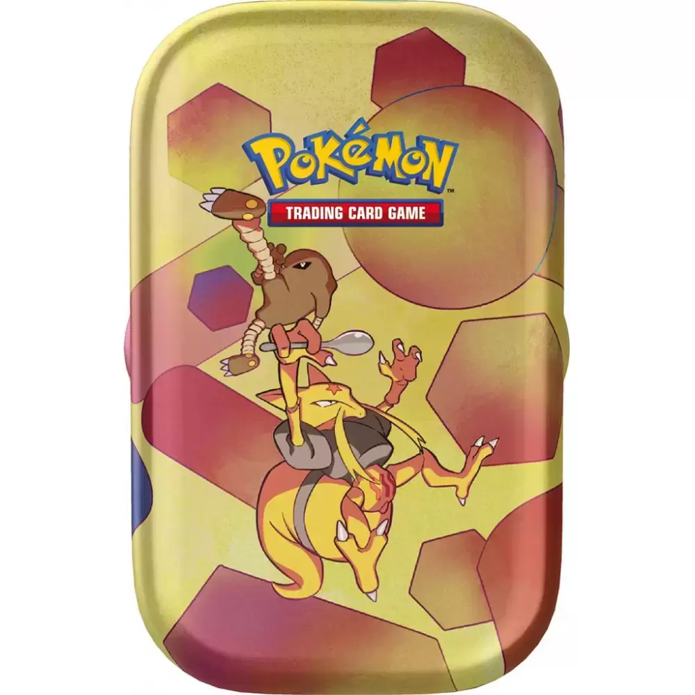 Mini Tin Box Métal Pokémon - Mini Tin 151 - Kadabra & Kicklee