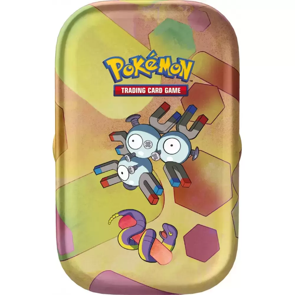 Mini Tin Box Métal Pokémon - Mini Tin 151 - Magneton & Abo