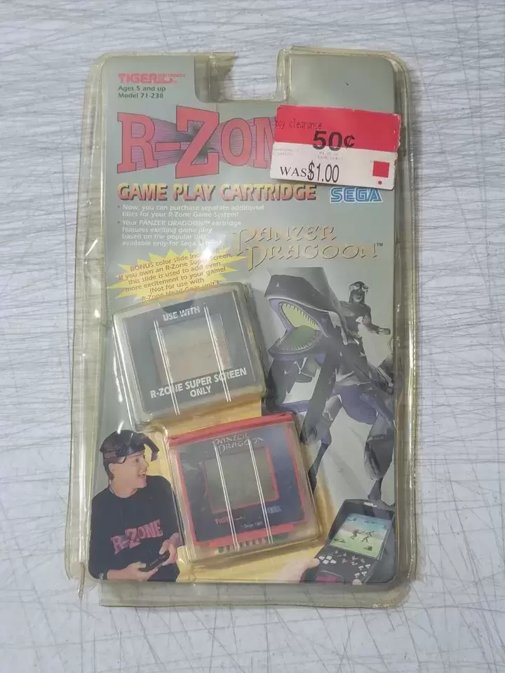 Tiger Electronics Inc. - R-Zone Panzer Dragoon Game Play Cartridge