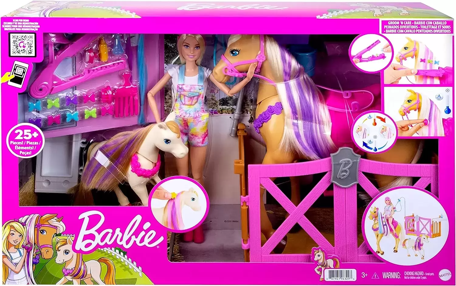 Autres Barbie - Toilettage des Chevaux