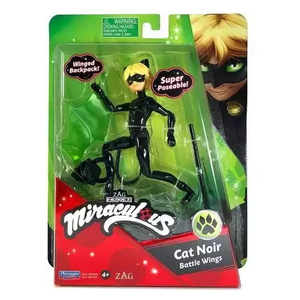 Miraculous Ladybug 'Paris Wings' Doll Action Figure - Zag Heroes Playmates  Toy