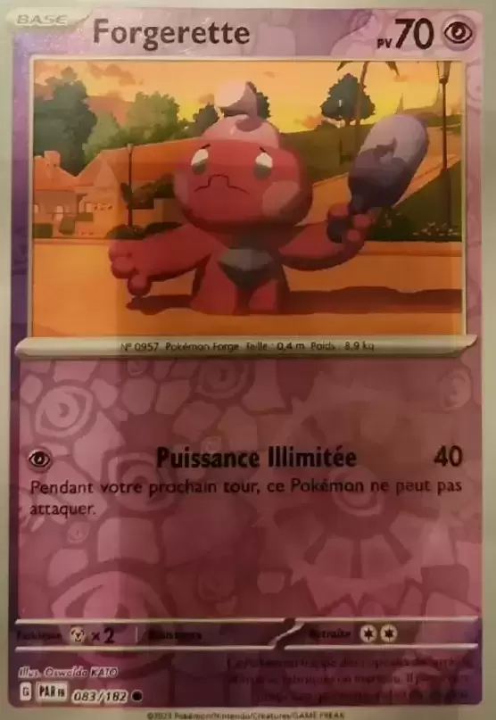 Faille Paradoxe - PARFR - Forgerette Reverse