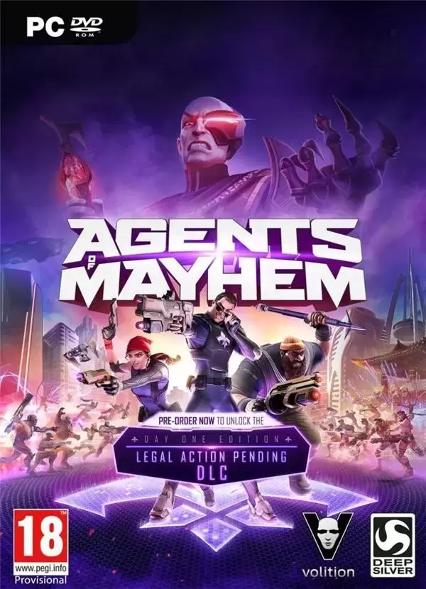 Jeux PC - Agents Of Mayhem - Day One Edition