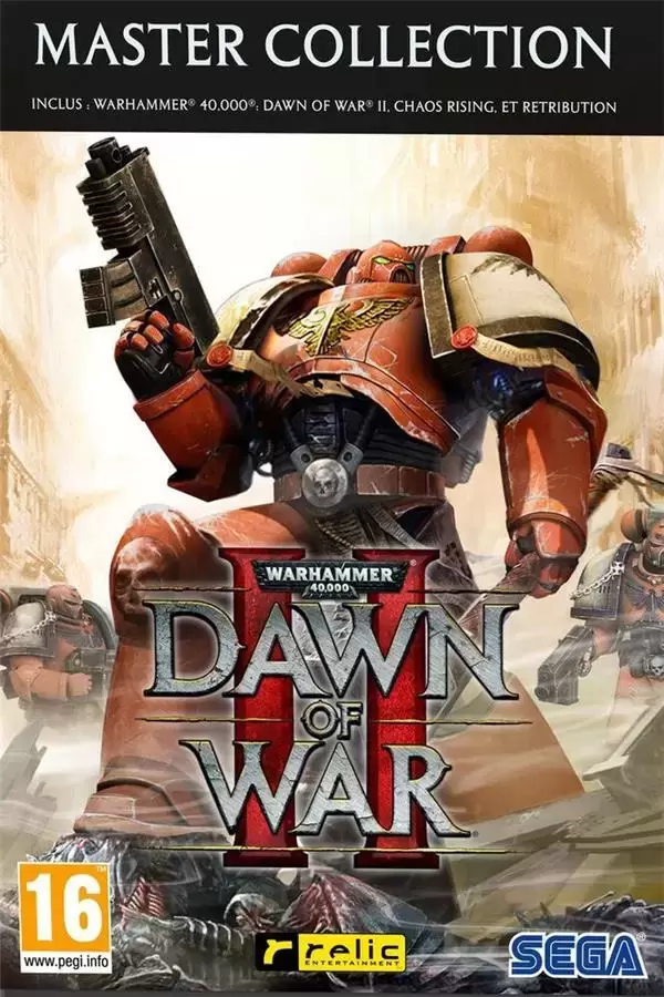 PC Games - Dawn of war 2 master collection : dawn of war + chaos rising + retribution