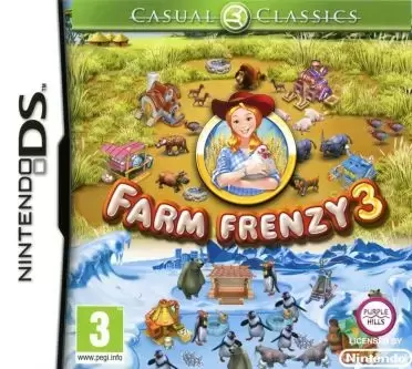 Jeux Nintendo DS - Farm frenzy 3: ice age