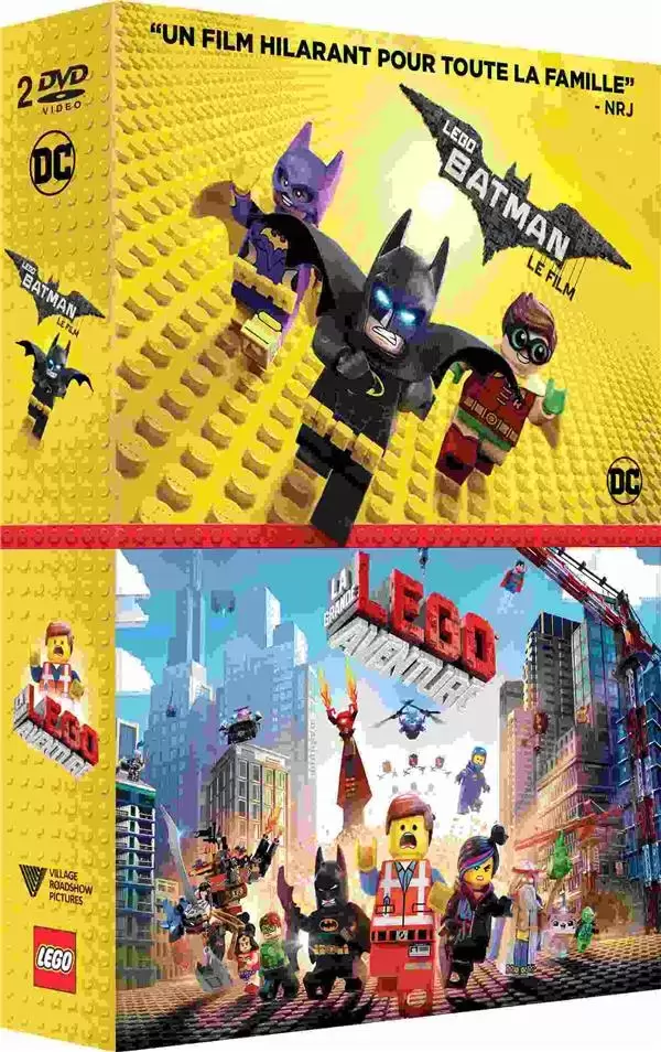 LEGO DVD - Lego Batman, le film + La Grande Aventure Lego