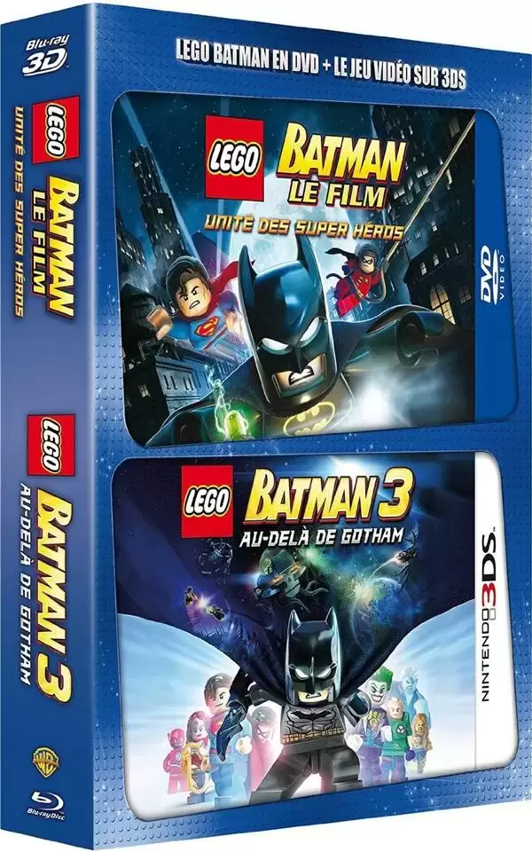 LEGO DVD - LEGO Batman : le film - Unité des supers héros DC Comics + Jeu 3DS