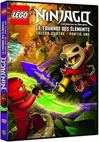 LEGO DVD - LEGO Ninjago, Les maîtres du Spinjitzu - Saison 4 - Le tournoi des éléments - Partie 1