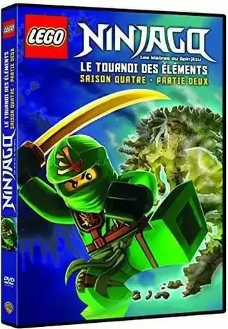 LEGO DVD - LEGO Ninjago, Les maîtres du Spinjitzu - Saison 4 - Le tournoi des éléments - Partie 2