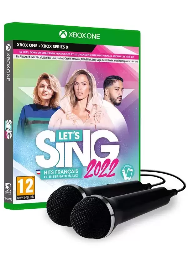Jeux XBOX Series X - Let\'s Sing 2022 + 2 mics