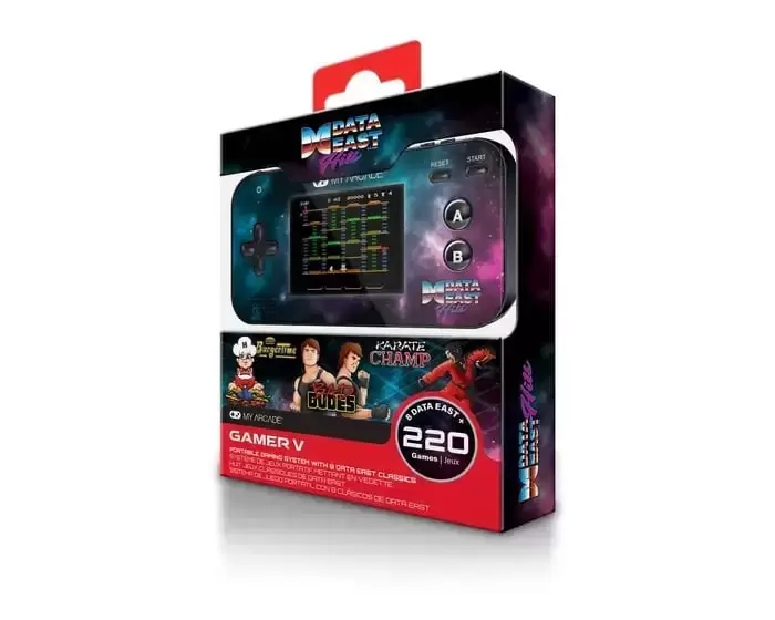 Mini Arcade Classics - My Arcade - Gamer V - Data East Hits