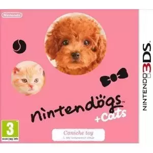 Jeux Nintendo 2DS / 3DS - Nintendogs & Cats : Caniche toy