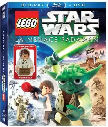LEGO DVD - Star Wars LEGO : La menace Padawan + Young Han Solo Minifigure