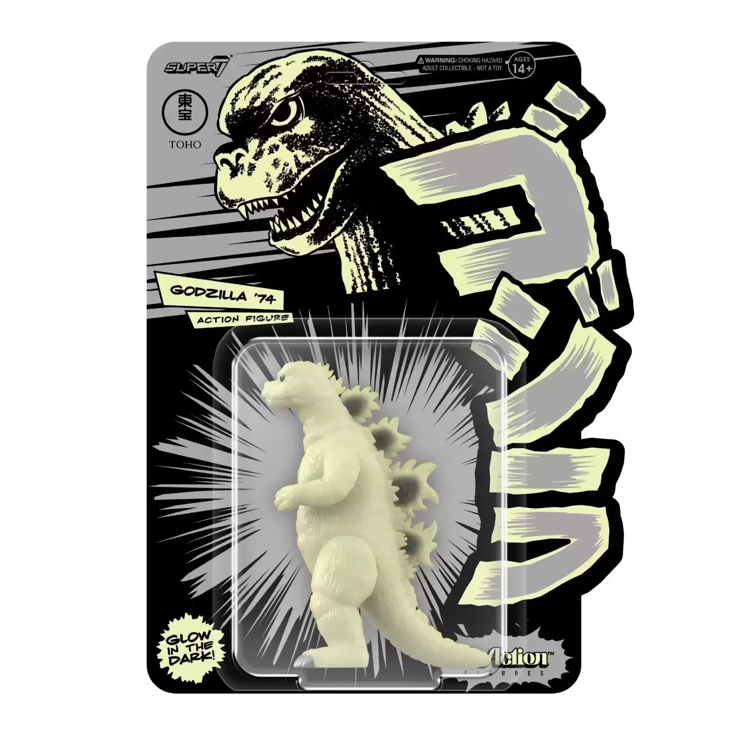 ReAction Figures - Godzilla \'74 (Glow)
