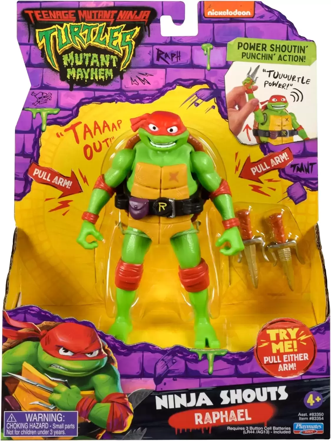Teenage Mutant Ninja Turtles Mutant Mayhem - Raphael - Ninja Shouts