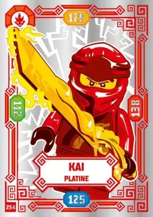 LEGO Ninjago Série 5 - KAI PLATINE