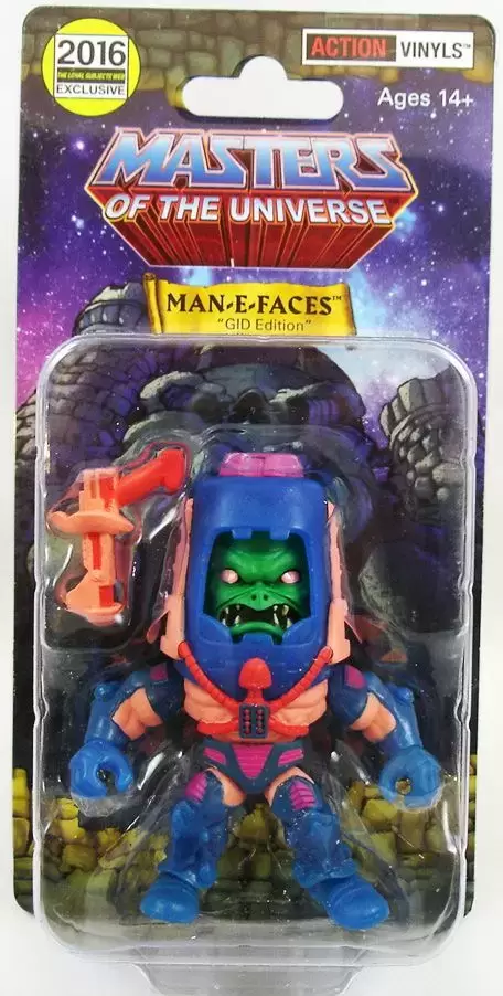 Masters of the Universe Series 1 - Man-E-Faces GITD