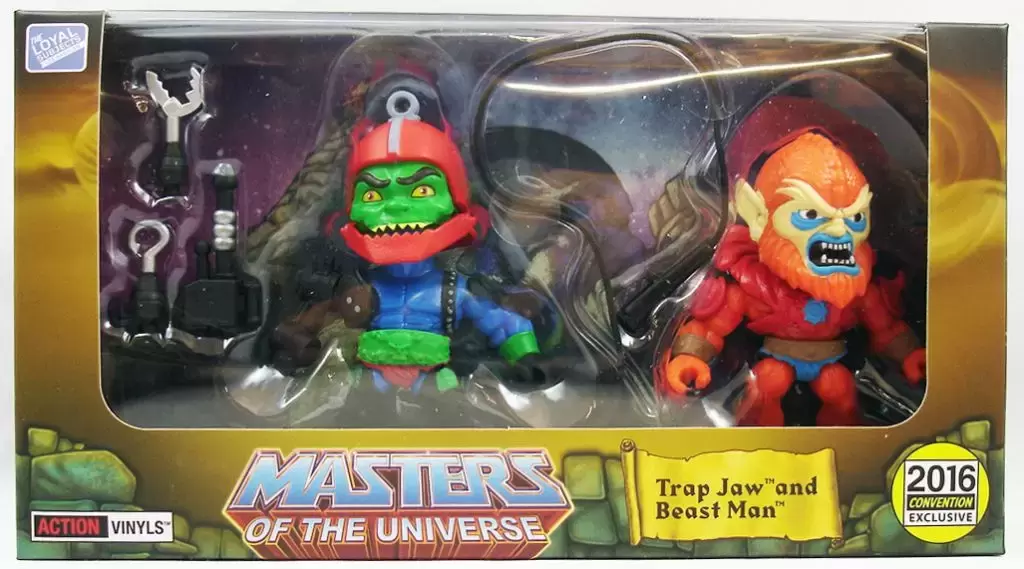 Masters of the Universe Series 1 - Trap Jaw & Beast Man