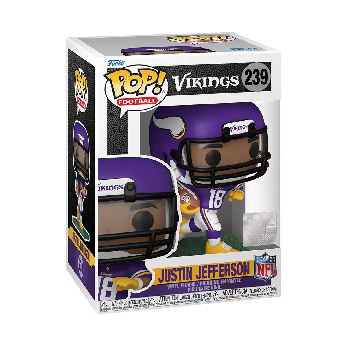 POP! Football (NFL) - NFL: Vikings - Justin Jefferson
