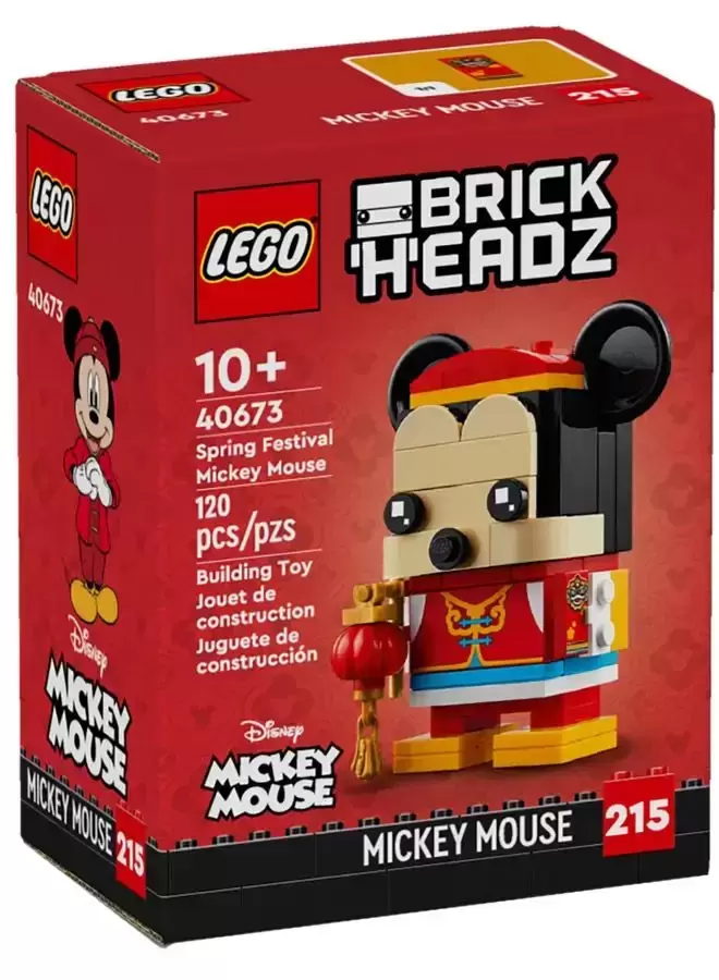 LEGO BrickHeadz - 215 - Spring Festival Mickey Mouse