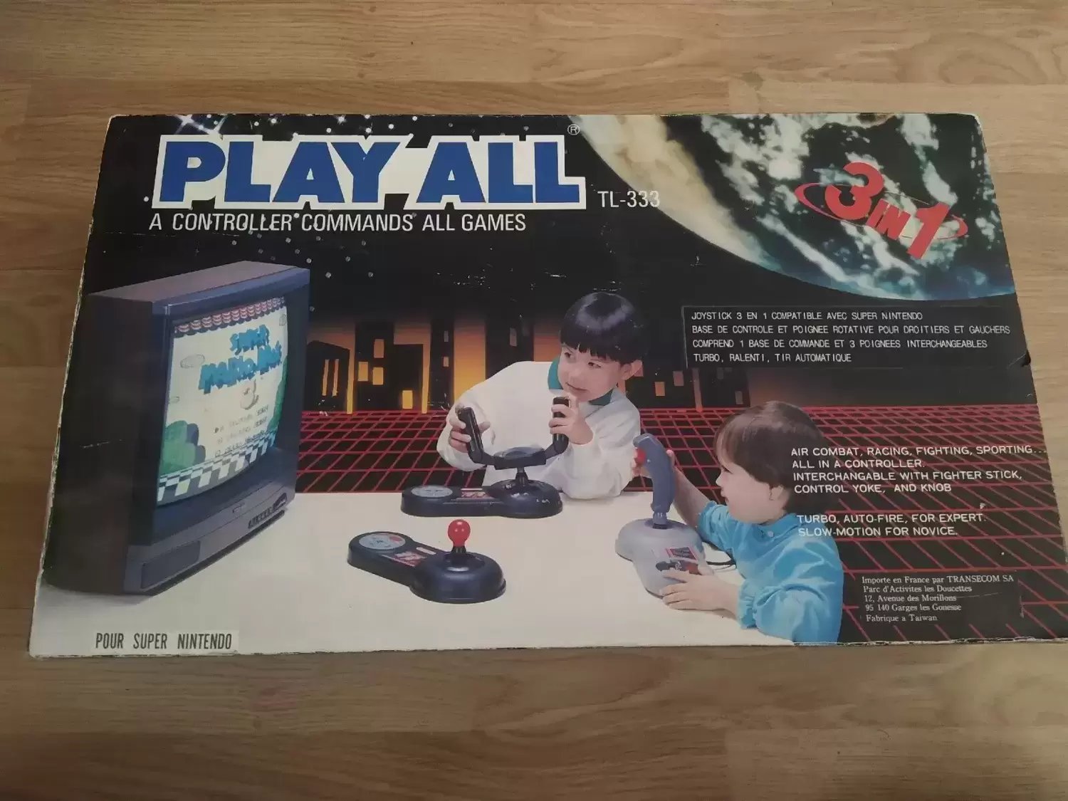 Arcade Stick - PLAY-ALL TL-333 - Controller Commands All Games